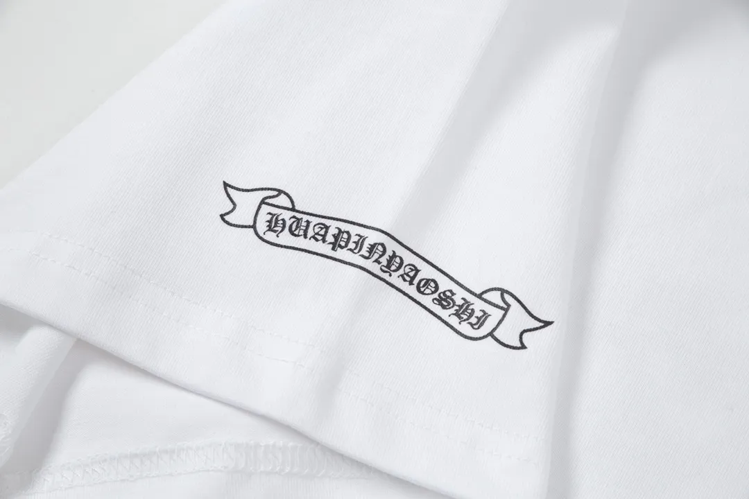 Chrome Hearts/ Logo Same Style T Versatile : White Size：XS~L